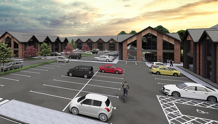 Alvaston Business Park - CGI of Proposed Development - commercial space