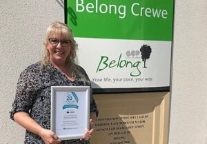 Top honour for Belong at Home in Crewe for third year running