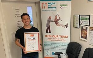 Right at Home South Cheshire awarded 5* Employer status