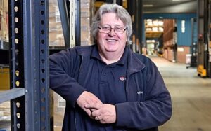 Boughey Distribution worker clocks up 40 years’ of service