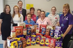 Alextra Accountants help Leighton Hospital kids enjoy cracking Easter