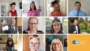 Howard Worth “dress up” for work day raises NHS charities cash