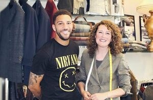 Nantwich tailor helps Emmerdale star suit up for awards!