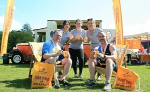 Mornflake helps spur on hundreds at Nantwich triathlon event