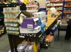 Nantwich Foodbank boosted by homebuilder donation