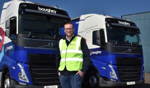 Nantwich-based Boughey Distribution receive first of new vehicle fleet