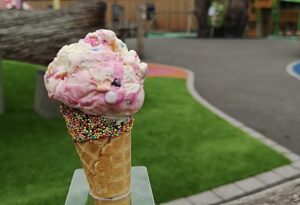 Cheshire Farm Ice Cream creates “rainbow” flavour for Nantwich Pride