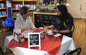 Nantwich Bookshop sets up “Chatty Tables” scheme