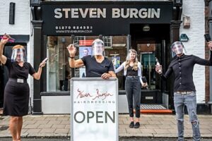 Nantwich salon re-opens from lockdown to celebrate 20th anniversary