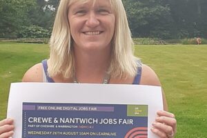 Local employers sign up for Crewe and Nantwich Virtual Jobs Fair