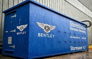 Bentley Motors installs rainwater harvest system at Crewe plant