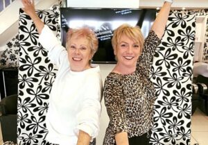 Nantwich salon boss and customer team up in dance contest!