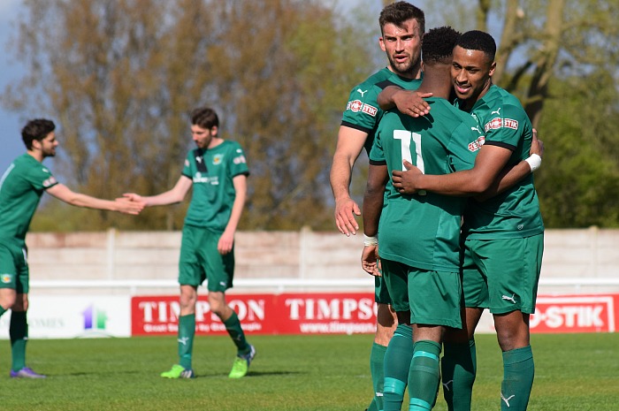 3rd goal - Osebi Abadaki celebrates his goal