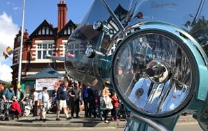 Scooter owners flock to Nantwich for “Smell the 2 Stroke”