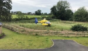 Man injured in building site plunge in Nantwich