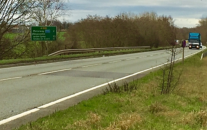 A500 between M6 and Meremoor Moss roundabout - dual scheme