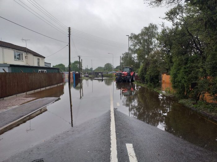 A51 calveley - pic by CEC Highways