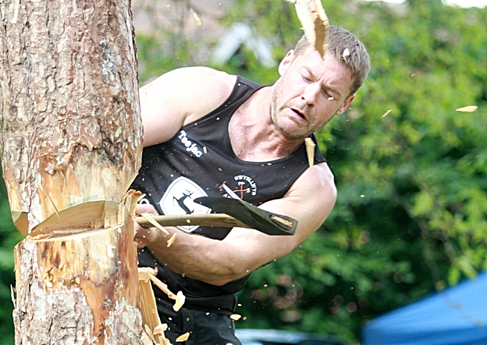 Action from Clwyd Axemen (1)