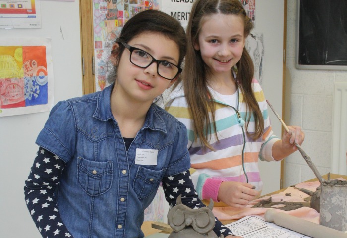 Activity Day clay sculpture