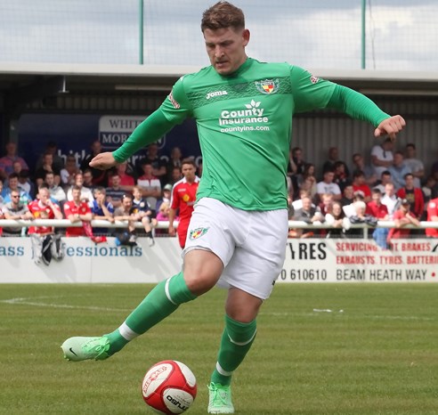 Adam Jones of nantwich Town