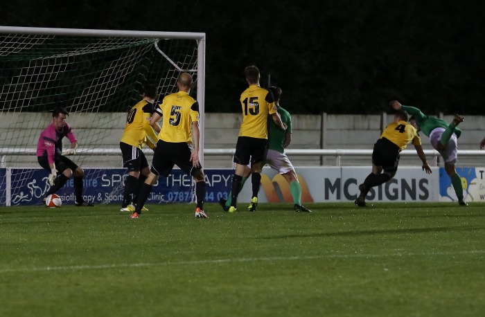 Adam Jones winner for Nantwich Town v Marine