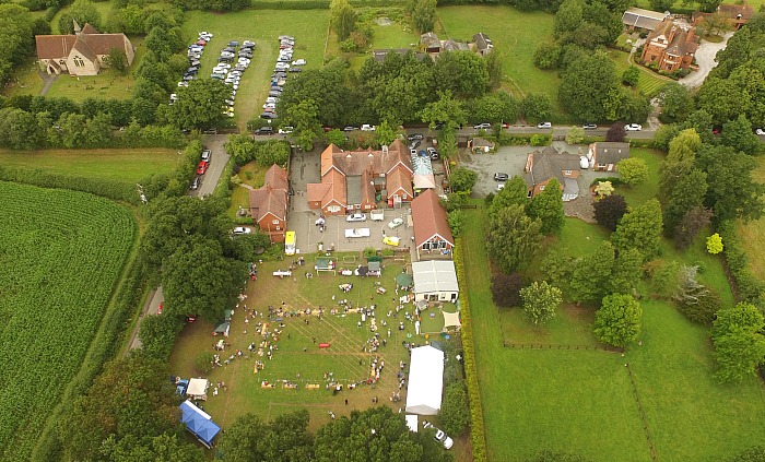 worleston fete aerial shot