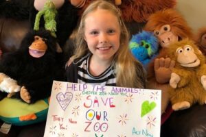 Big-hearted Nantwich youngsters fundraise for Chester Zoo