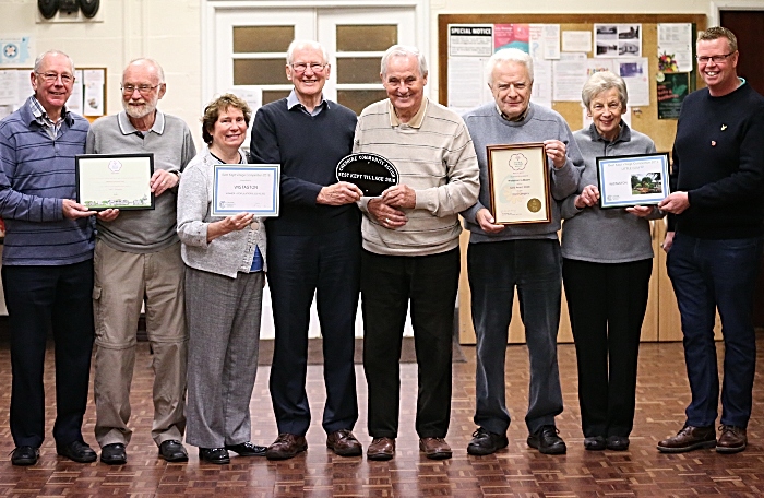 All the award winners - Wistaston in Bloom