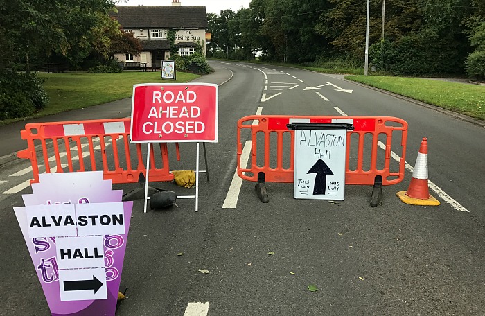 Alvaston Hall and businesses hit by A530 Middlewich Road closure