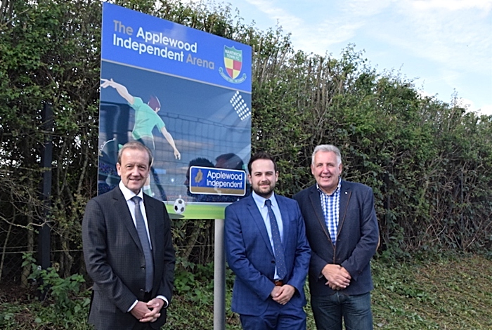 Applewood Independent sponsoring 3G arena at Nantwich Town FC