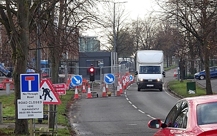 Approach to Pyms Lane Access Gate (2) (1)