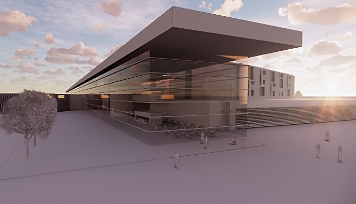 funding - Architects impression of new Leighton Hospital (1)