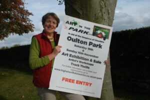 Cheshire high Sheriff backs Art in  the Park event for local hospices