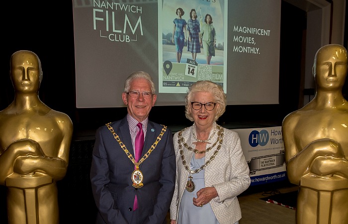 CEC Mayor Arthur Moran and Nantwich Mayor Penny Butterill - film