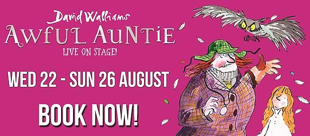 Awful Auntie at Lyceum - poster