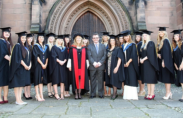 BSc Equine Science graduates with vet Campbell Thompson (1)