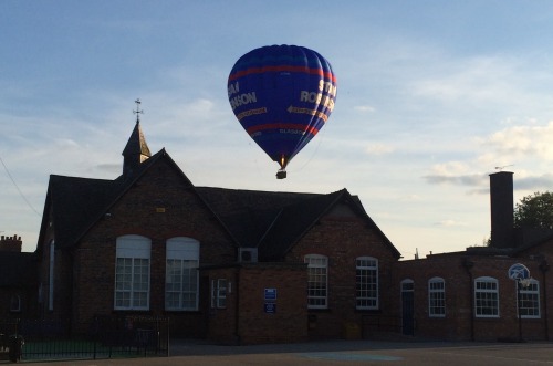 Balloon over Wistaston Church Lane Primary School.jpg