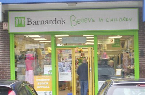 Barnardo's shop front