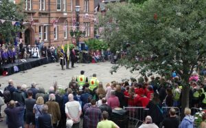 Nantwich students attend Battle of Somme memorial event