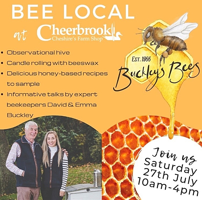 Bees Local flyer