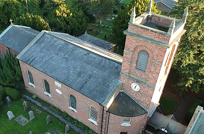 Bells - tower St Mary's Church in Wistaston