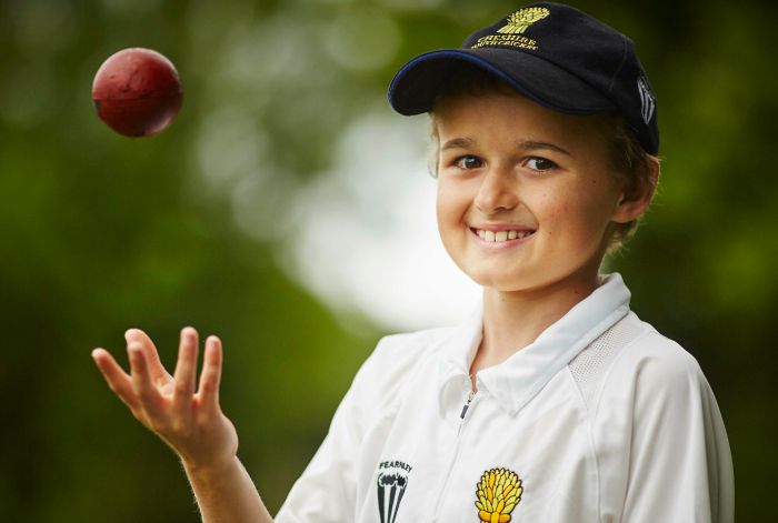 Pupil at Sound and District Primary School in Nantwich Chesire, Ben Wright has a place with the under 11 County Cricket Cheshire