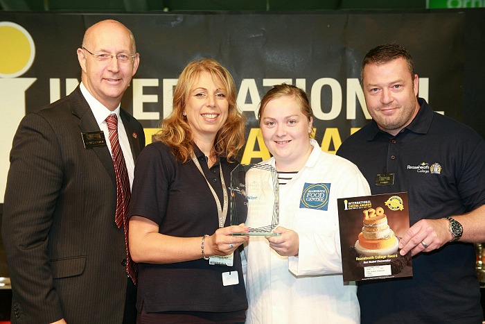 Best Student Cheesemaker to Charlotte Gaskell, Phil Halliwell, from Ian Luxton and Stephanie Owen