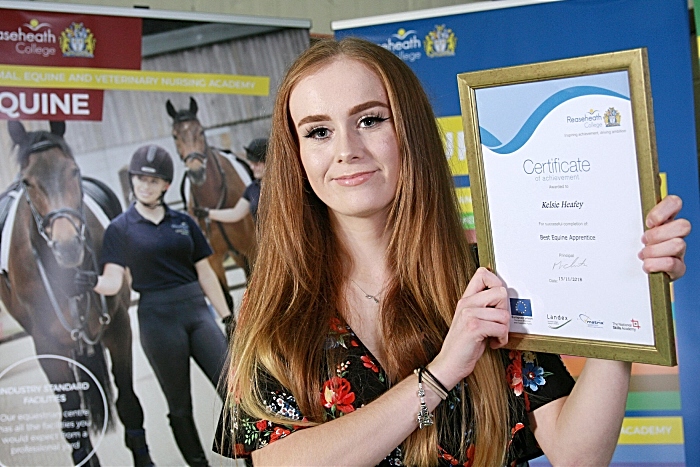 Best equine apprentice Kelsie Heafey (1)