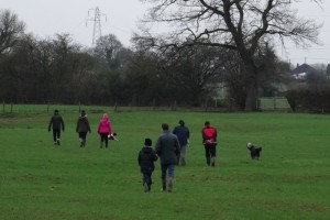 Wistaston walkers stroll the village to keep footpaths open