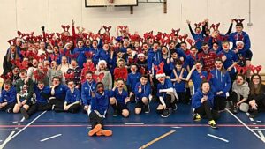 Brine Leas pupils help raise £40,000 in Rudolph Runs hospice event