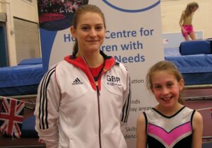 Trampoline star Bryony Page helps Wingate Centre’s Bounce-a-thon