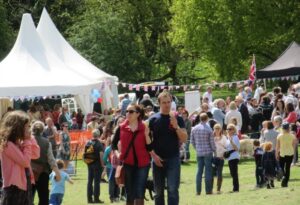 Families enjoy Bunbury Church Fete in the sun