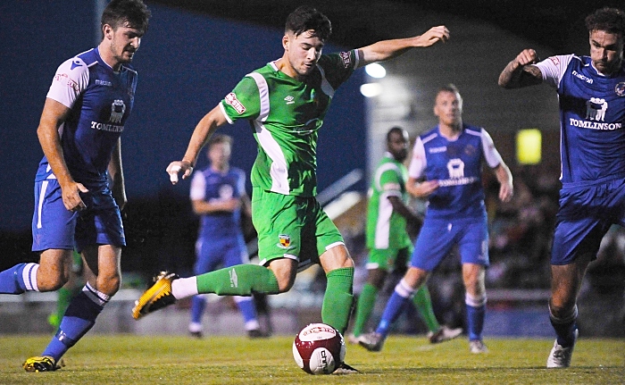 Callum Saunders for Nantwich v Buxton