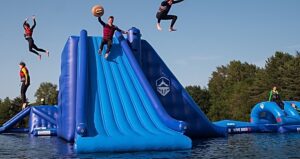 New watersports and aqua park opens in Cheshire